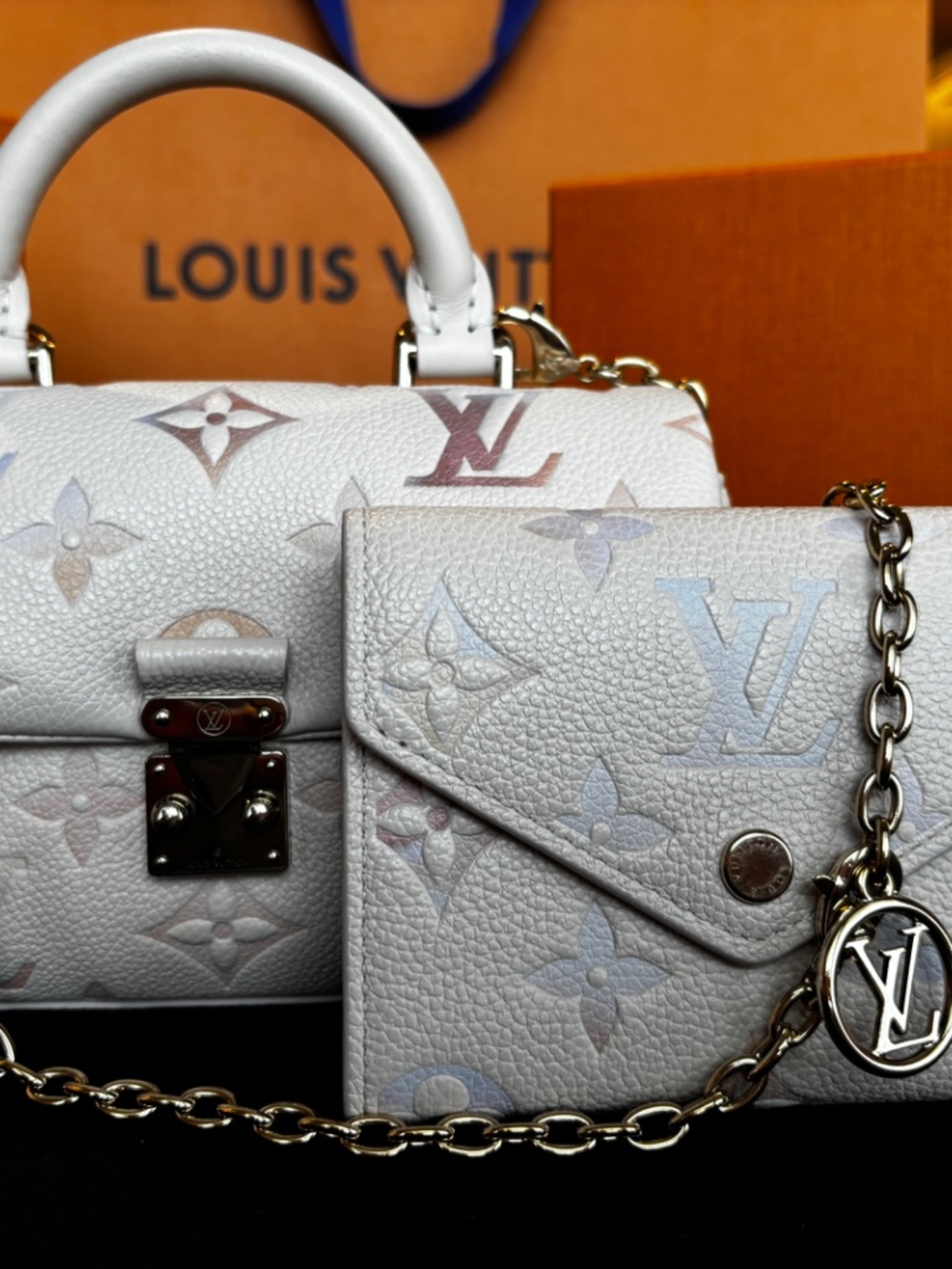 Louis Vuitton Dream Beige Set | Nano Madeleine + Victorine Wallet - Picture 9 of 15